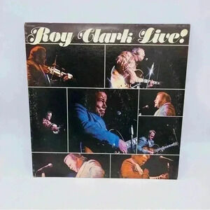 Vintage Vinyl Roy Clark LIVE! Album, 1972